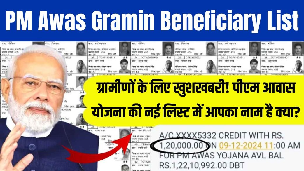 PM Awas Gramin Beneficiary List