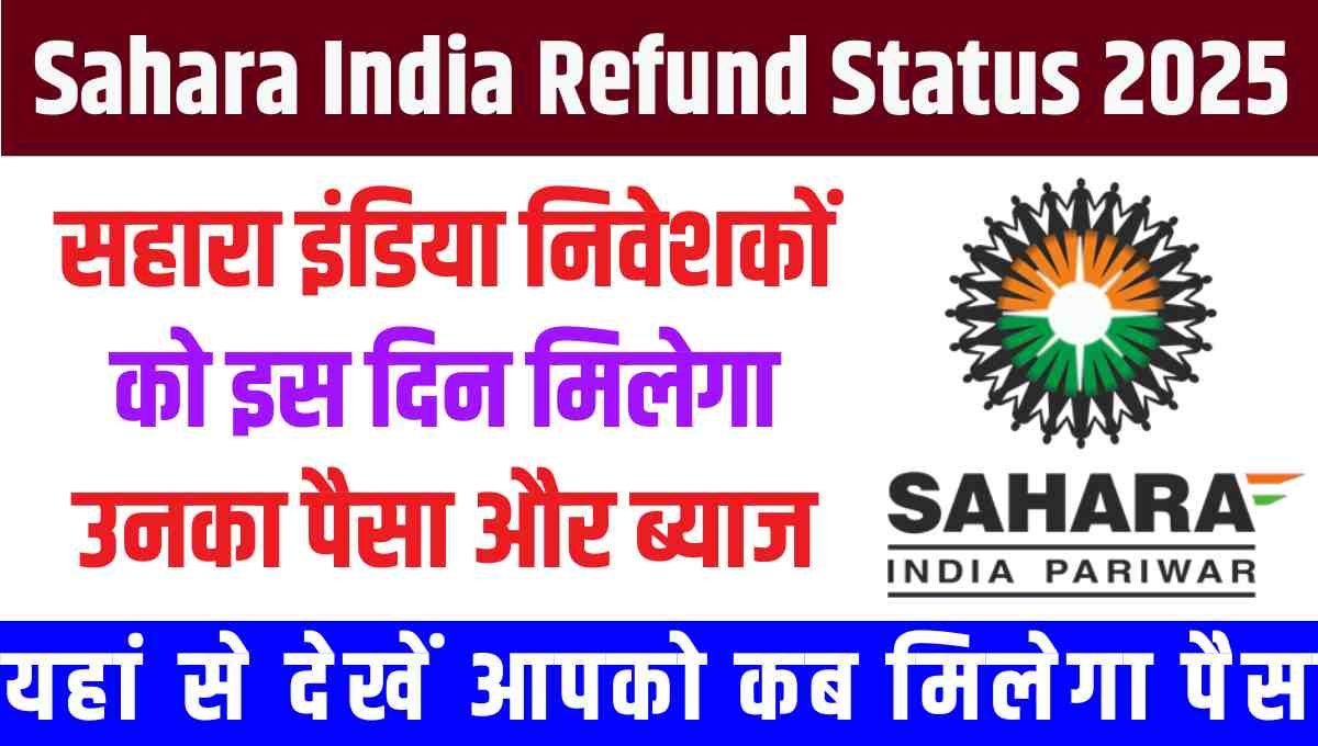 Sahara India Refund Status