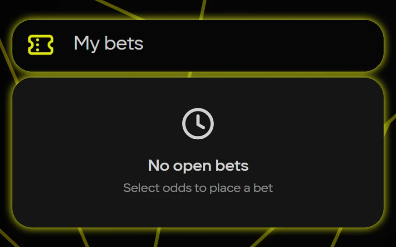 Keep track your bets at My Bets section on Parimatch.