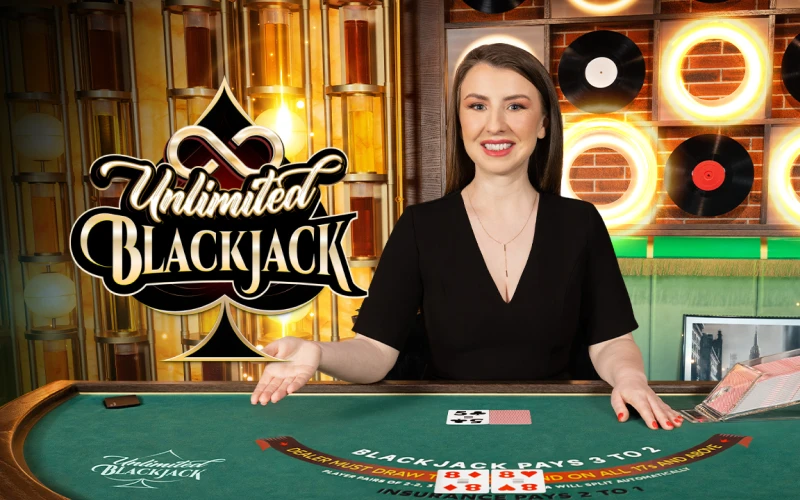 Try your luck at Parimatch Unlimited Blackjack live game.