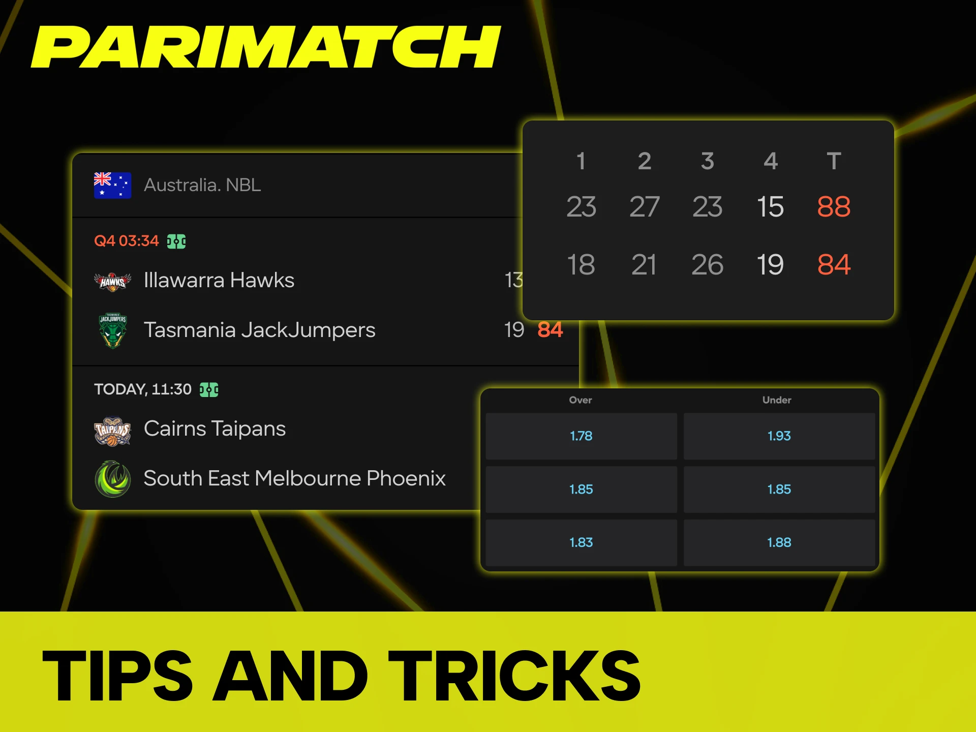 Increase your chances in basketball betting with Parimatch tips.