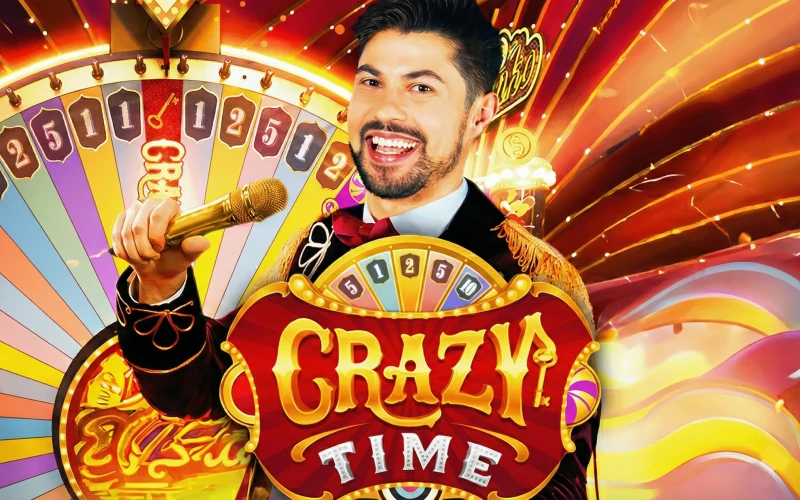 Enjoy playing Crazy Time live show at Parimatch.