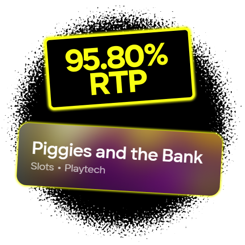 Take advantage of the 95.80% RTP for excellent winning potential in Piggies and the Bank at Parimatch.