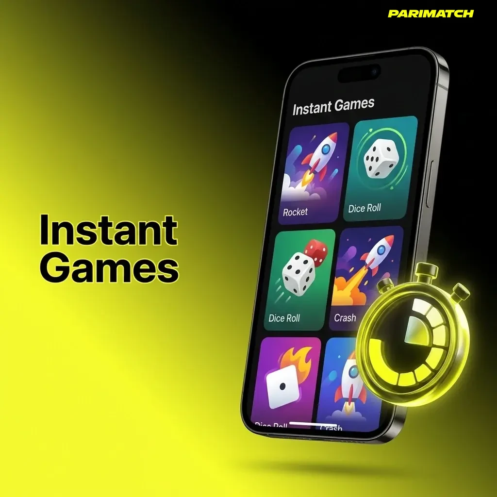 Quick wins in instant games on Parimatch.