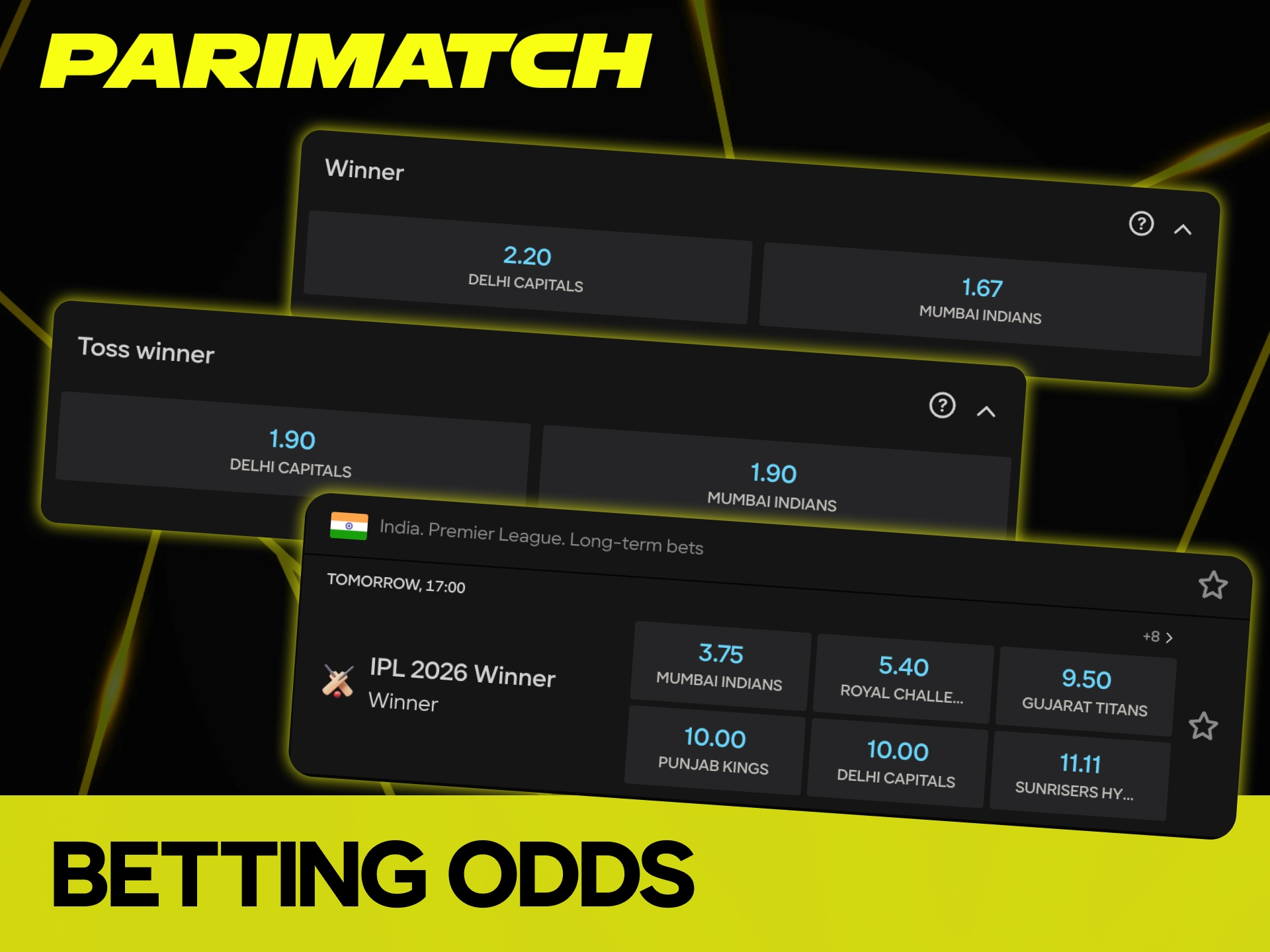 Analyze IPL odds with Parimatch and make smarter bets using expert insights and top predictions.